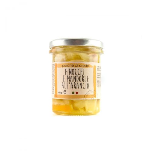 Orange-flavoured fennel and almonds - Apulia